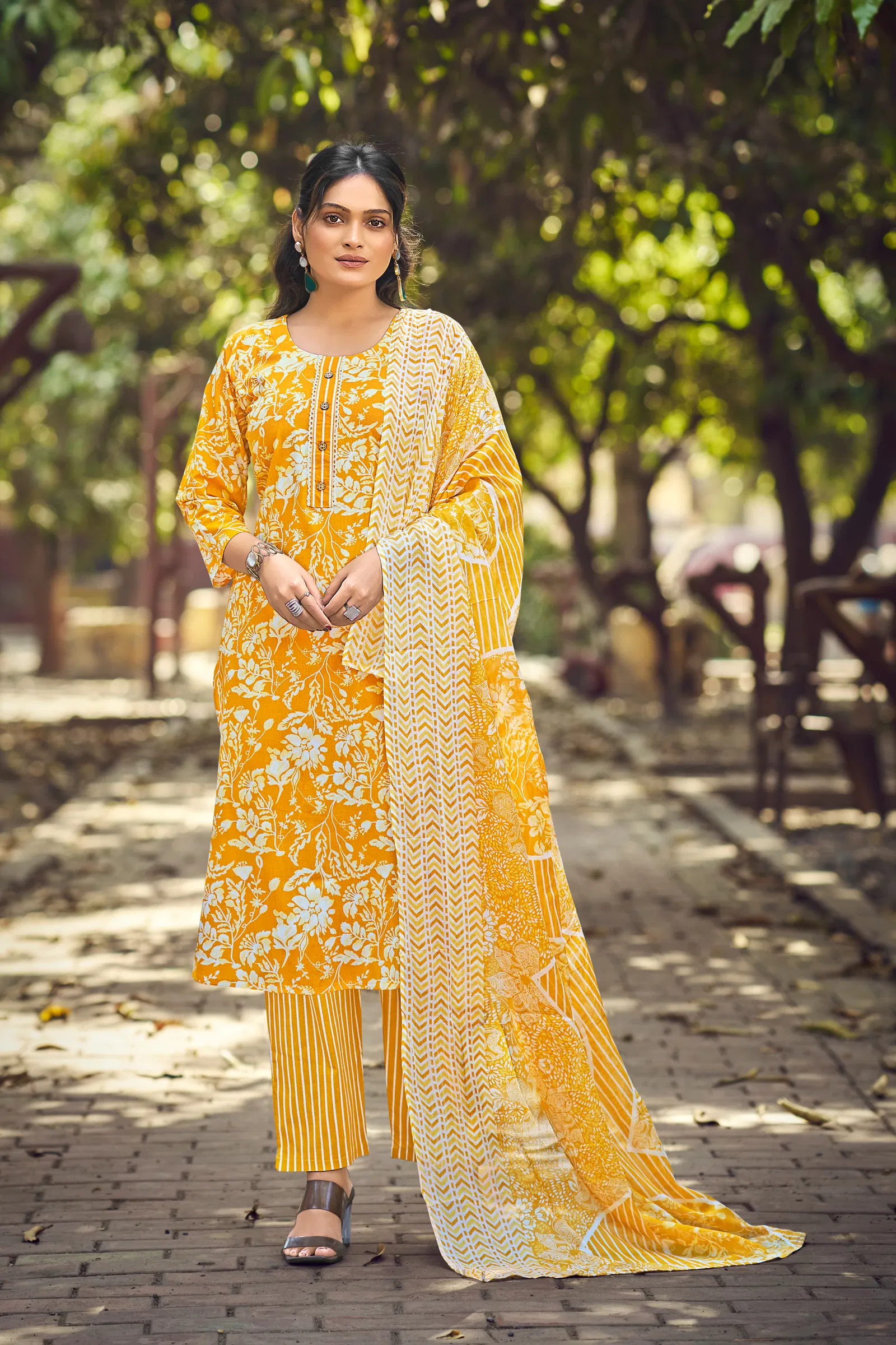 Summer Fashion Vol 9 By Tips And Tops Cotton Kurti With Bottom Dupatta Wholesale Online
